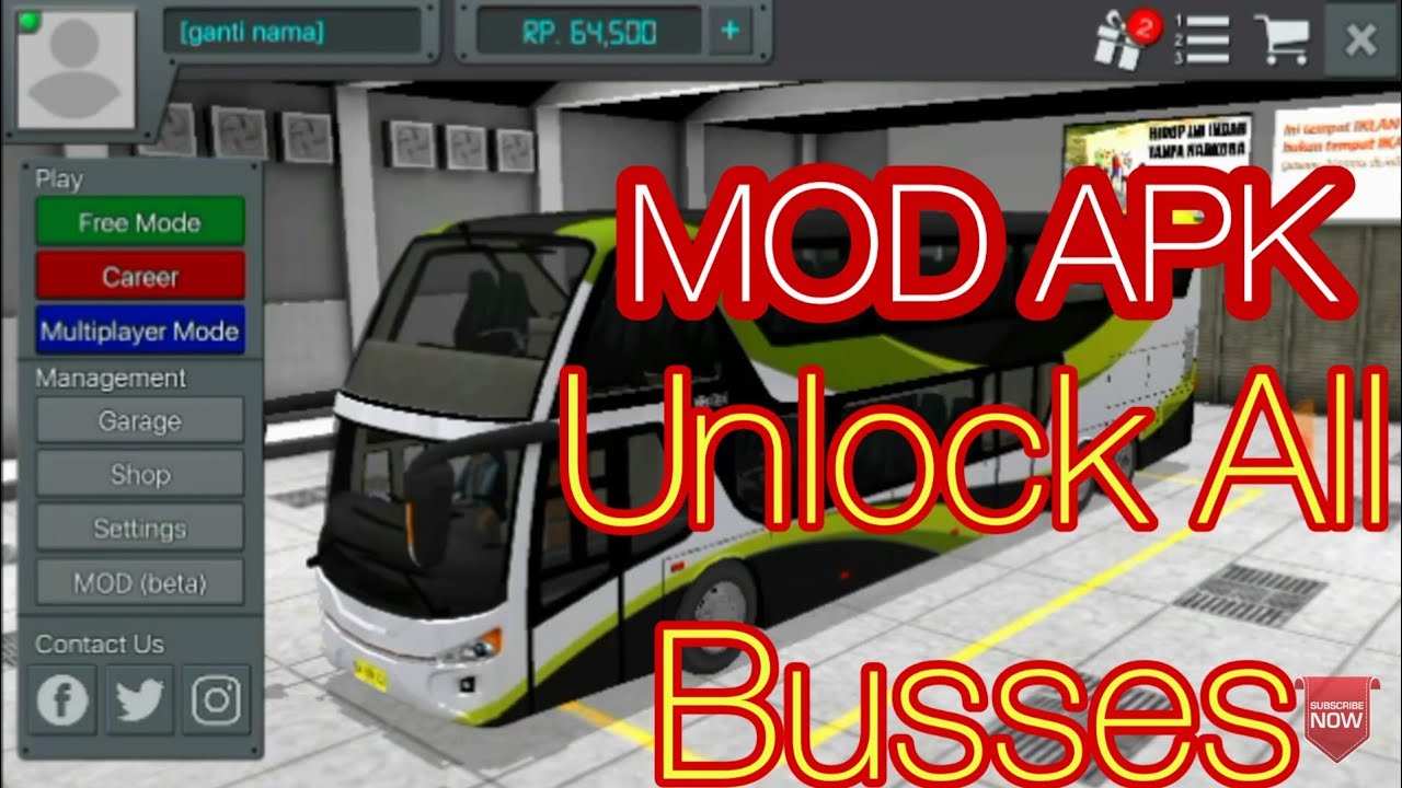 mod bus simulator indonesia apk